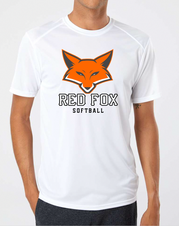 Unisex Red Fox Softball Performance Tee
